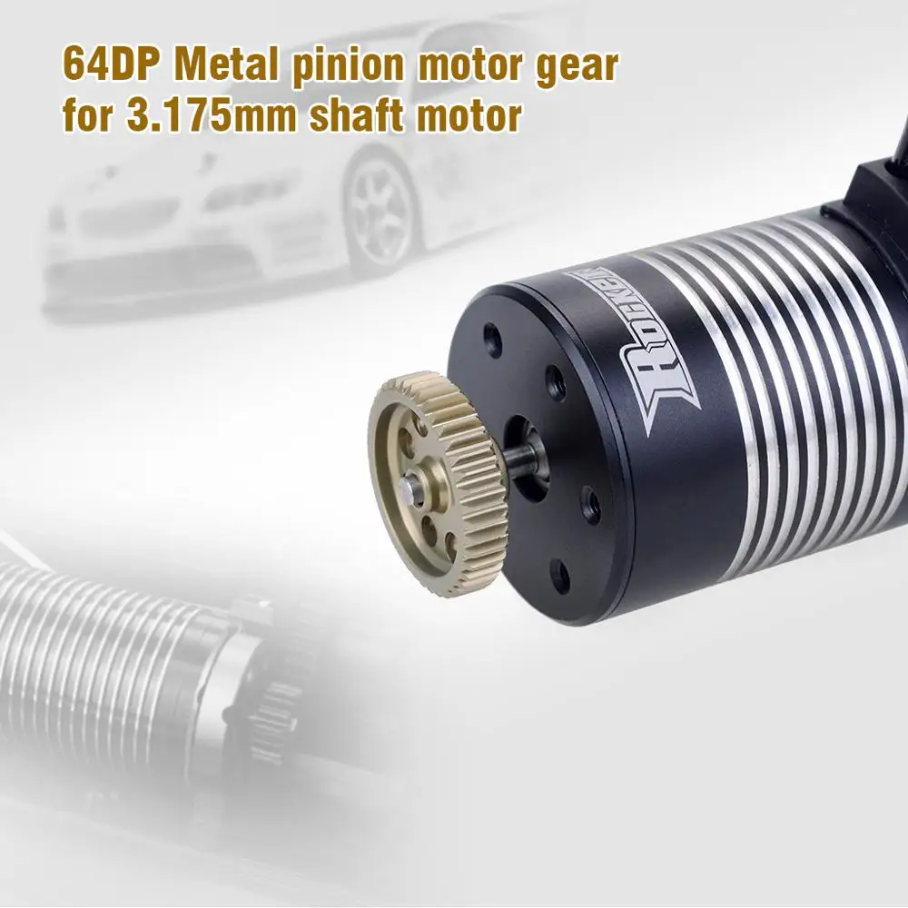 64DP 3 175 мм 40T 41T 42T 43T 44T 45T 46T 47T 48T 49T 50T Комплект металлических шестеренок двигателя