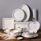 Японские обеденные тарелки, керамическая печь Mimosa Patten, наборы тарелок для стейка, поднос, Салатница, чашка, столовая посуда