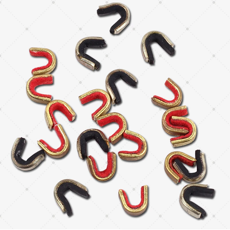 12 шт. тетива инструмент позиции охота стрельба из лука аксессуары Пряжка носовой