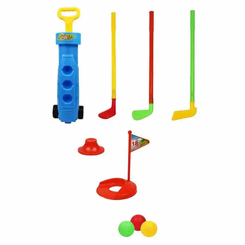 Игрушки для гольфа спортивные детские игрушки набор клубы развивающие