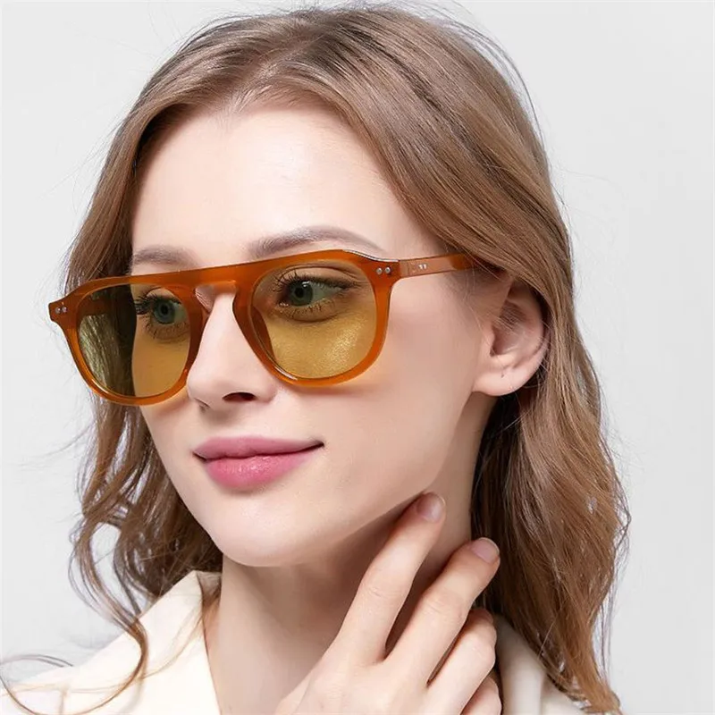 

New Round Sunglasses Men Women Brand Designer Black Vintage Eye Sun Glasses Female Lentes De Sol Mujer UV400