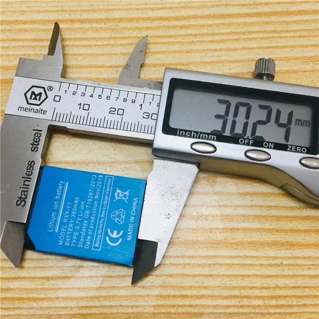 1PCS/Lot rechargeable Li-ion Battery 3.7V 380MAH Smart Watch Replacement only For RXY-Y1 | Мобильные телефоны и