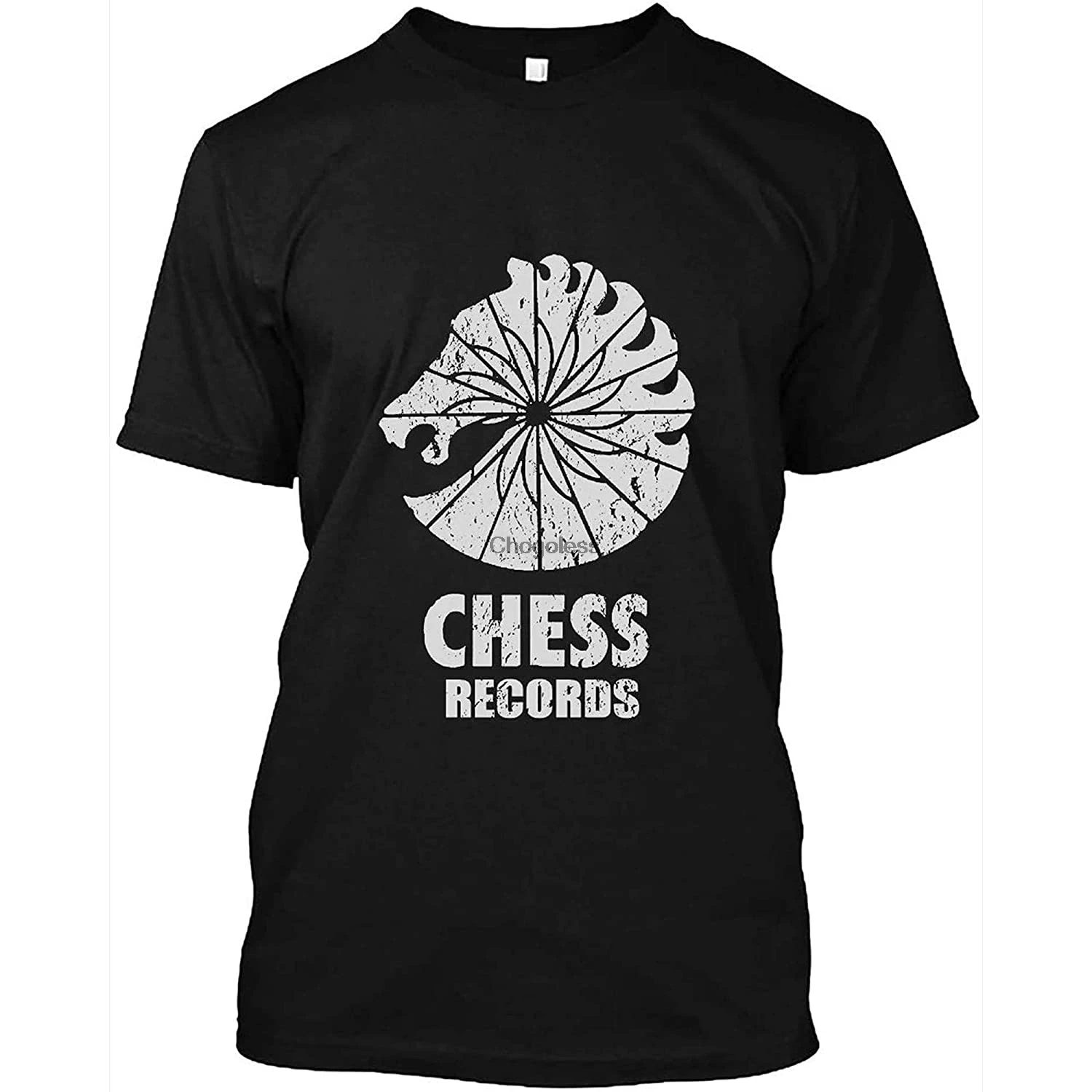 Шахматные рекорды футболка для мужчин женщин унисекс DMN Футболка Черная|Мужские