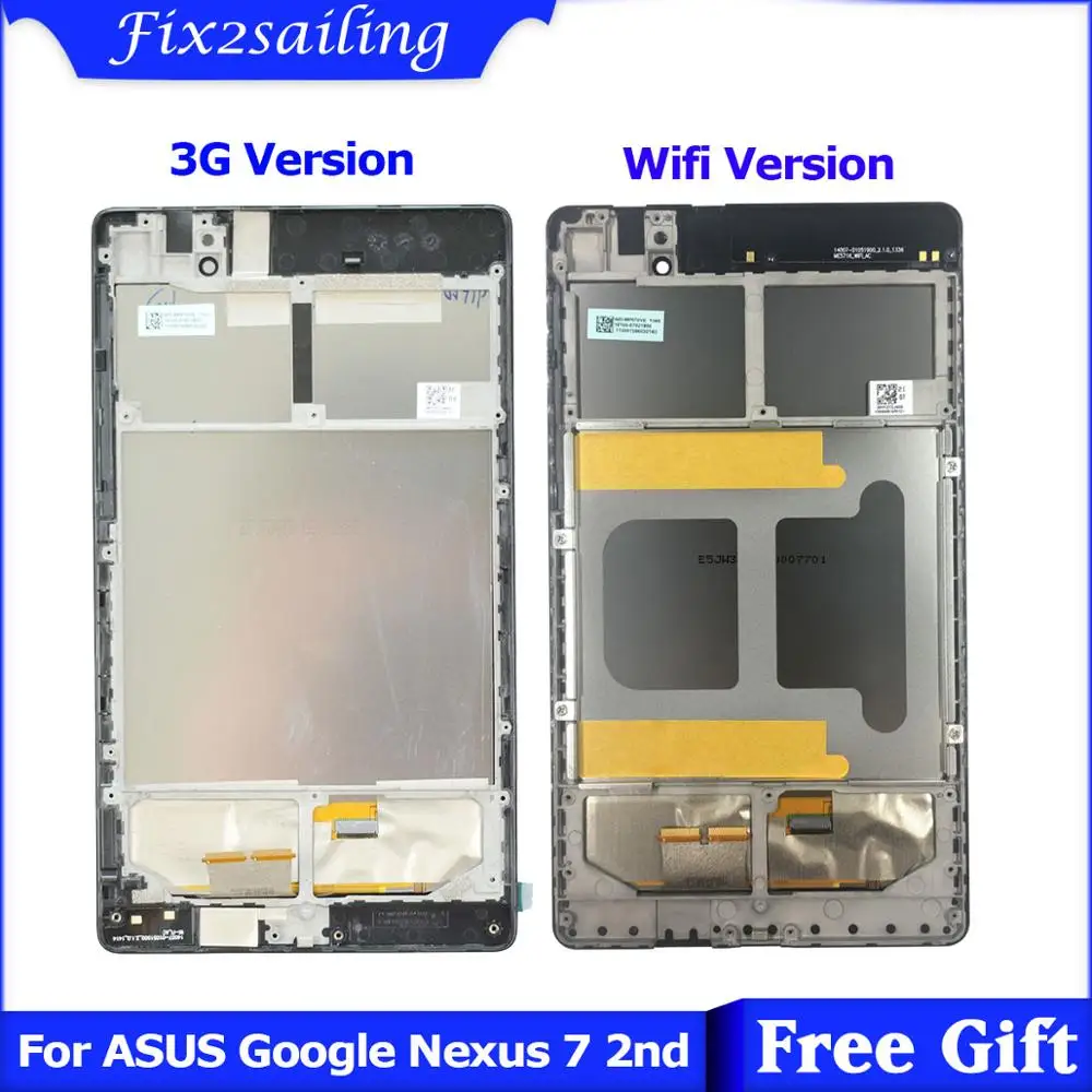 ЖК дисплей в сборе с рамкой для ASUS Google Nexus 7 2nd 2013 ME571 ME571KL ME571K K008 ME572CL ME572