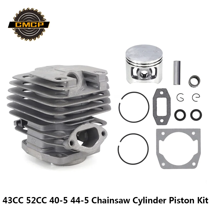 1 комплект поршневой комплект для бензопилы 43CC 52CC 40-5 44-5 бензопилы цилиндр и поршневой комплект бензопилы запчасти