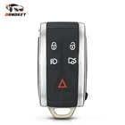 Корпус смарт-ключа Dandkey для Jaguar XF, XK, XKR, X-Type, S-Type, 2007, 2008, 2009, 2010, 2012