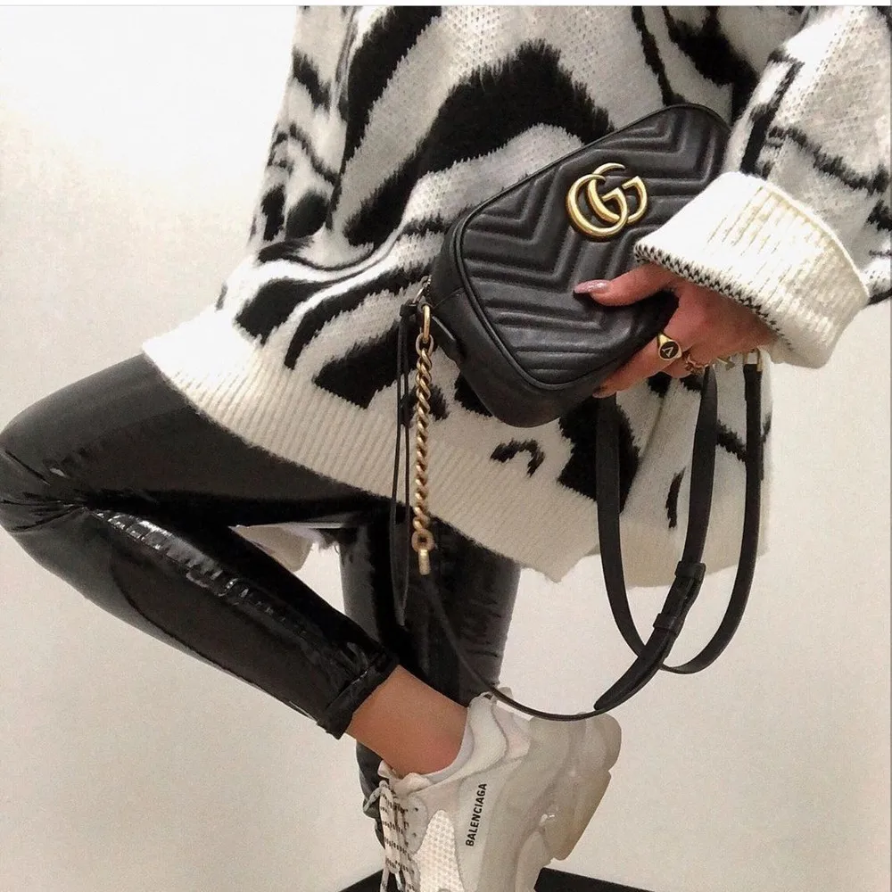 

Women Sweaters 2020 Autumn Winter New Womens Irregular Pattern Loose Top Fashion Casual High Neck Long Sleeve Sweater Streetwear
