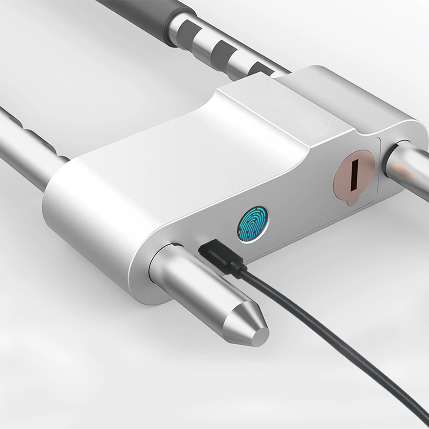 U образный умный электронный замок с отпечатком пальца офисный магазин дверной