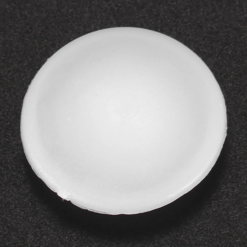 

Screws Plastic Cover Case 17mm x 6.5mm 100 pieces White