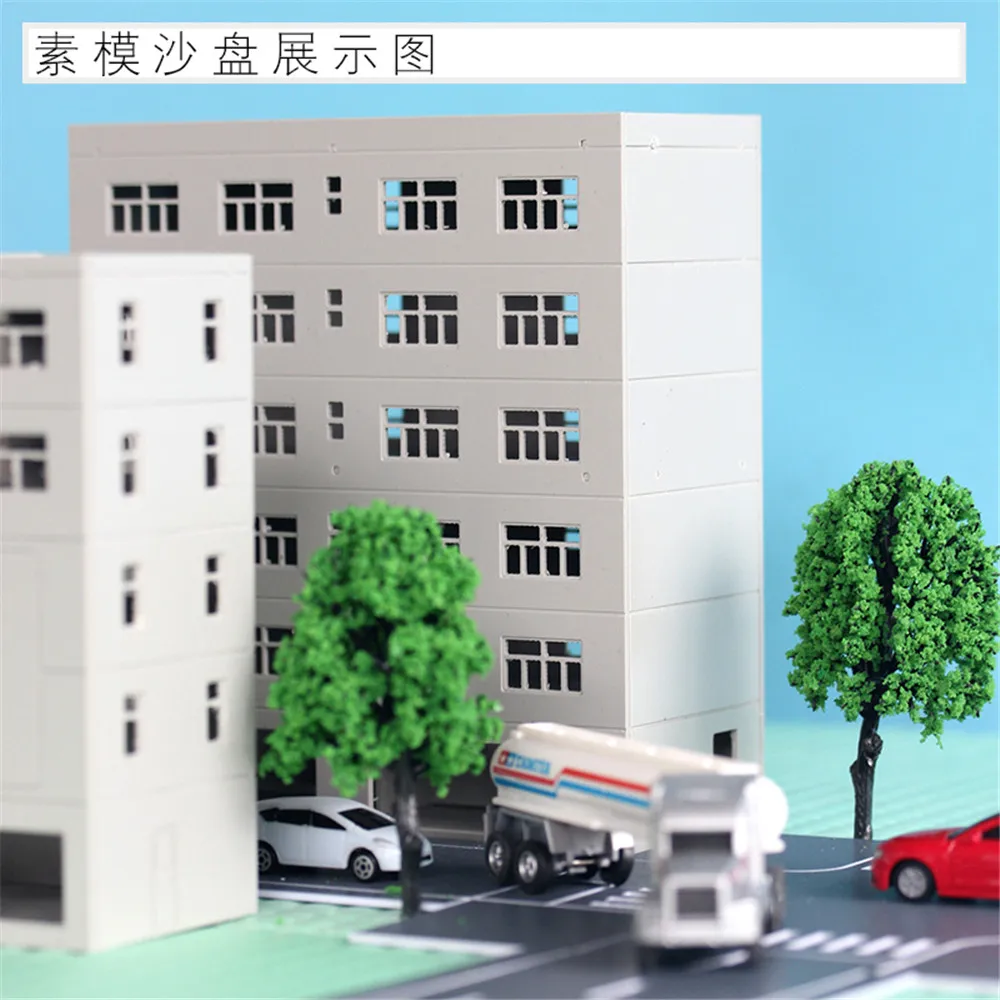 

Ho N Scale Model Color Office Building For Ho N Train Layout Model Design