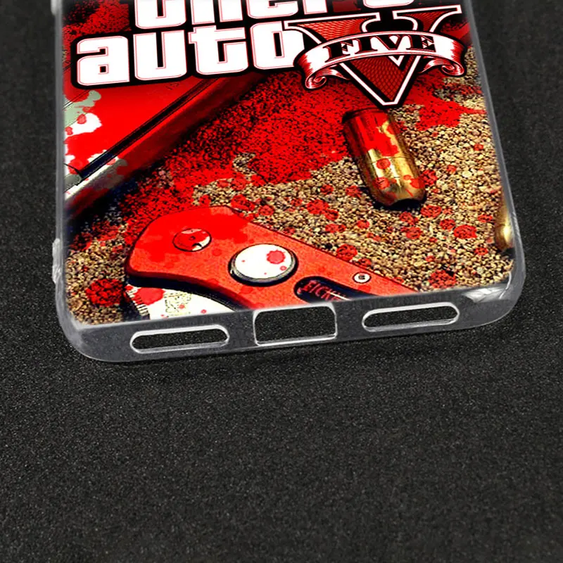 Роскошный силиконовый чехол GTA 5 Game для Xiaomi Pocophone F1 Mi 9T Pro CC9 CC9E 9 9SE 8 A3 A2 Lite A1 5X 6X Mix3 Play