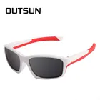 Солнцезащитные очки для мальчиков и девочек OUTSUN, поляризационные, гибкие, резиновые, Tr90
