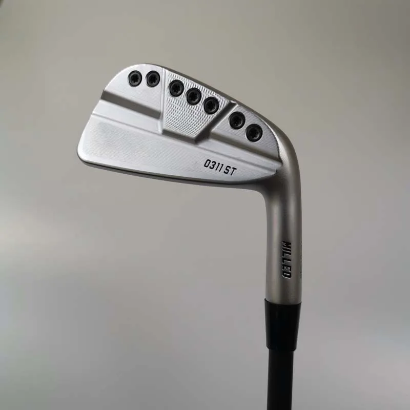 OEM клюшки для гольфа 0311ST серебряные набор 5 9 Вт 6pes Графит или стальной вал с