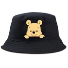 Панама с мультяшным принтом Винни-Пух, двусторонняя