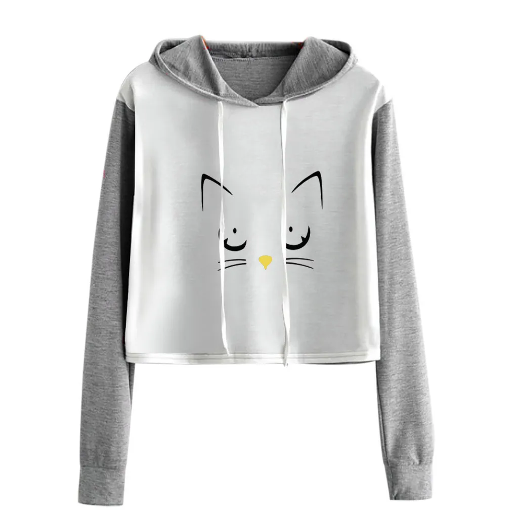 Женские свитшоты женская одежда большого размера с рисунком свитер длинными