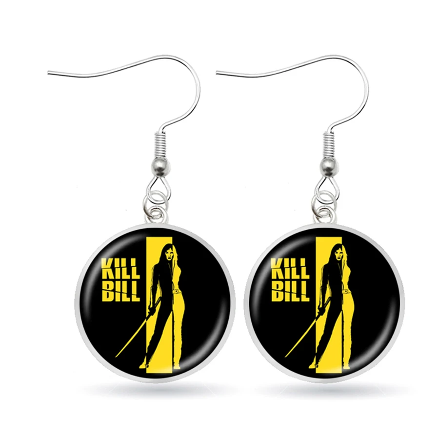 Модные серьги-игрушка Pussy Wagon из фильма Kill Bill висячие серьги аксессуары для букв