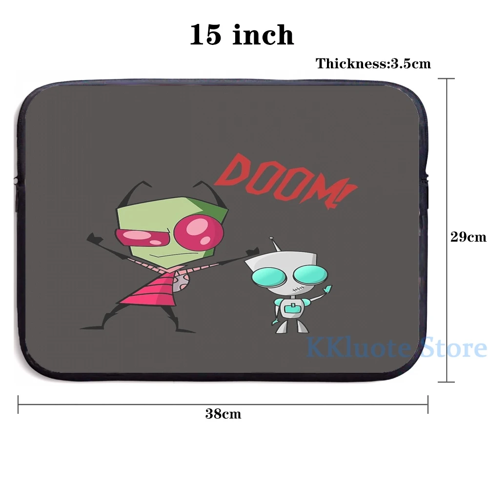 Забавная графическая печать Invader Zim & girdoom! Рюкзак с USB-зарядкой для мужчин и