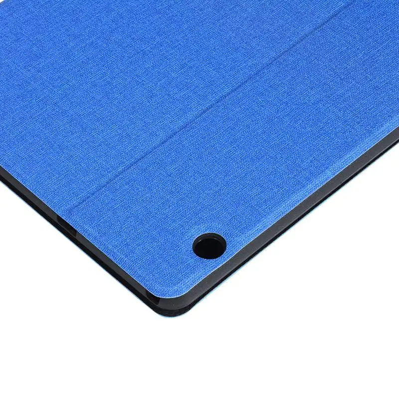 Чехол для Huawei MediaPad T5 10 1 с льняной текстурой из искусственной кожи подставкой