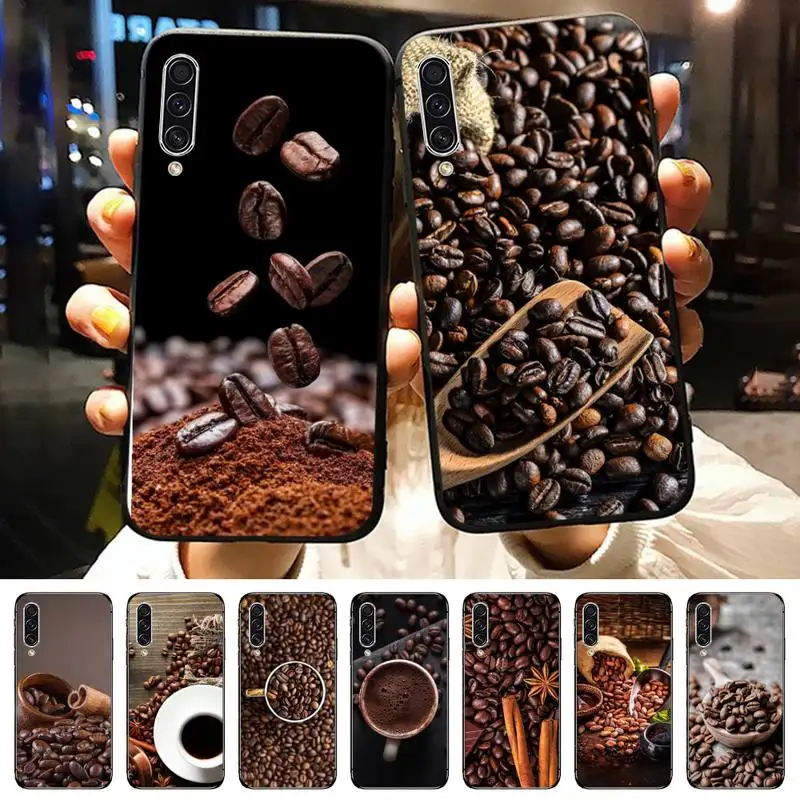 

Coffee Bean Delicious ingredients Phone Case For Samsung galaxy A S note 10 7 8 9 20 30 31 40 50 51 70 71 21 s ultra plus
