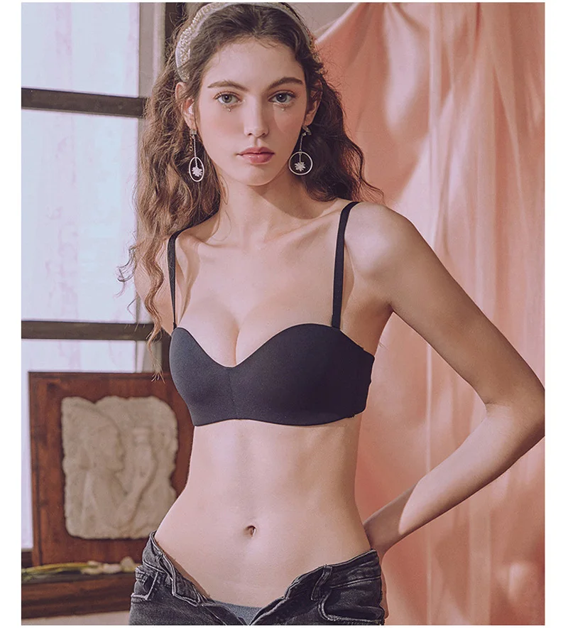 Бюстгальтер женский бесшовный с эффектом пуш-ап | Женская одежда