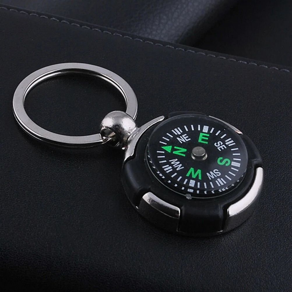 

Fashion Creative Compass Metal Car Keyring Keychain Key Chain Ring Keyfob Gift
