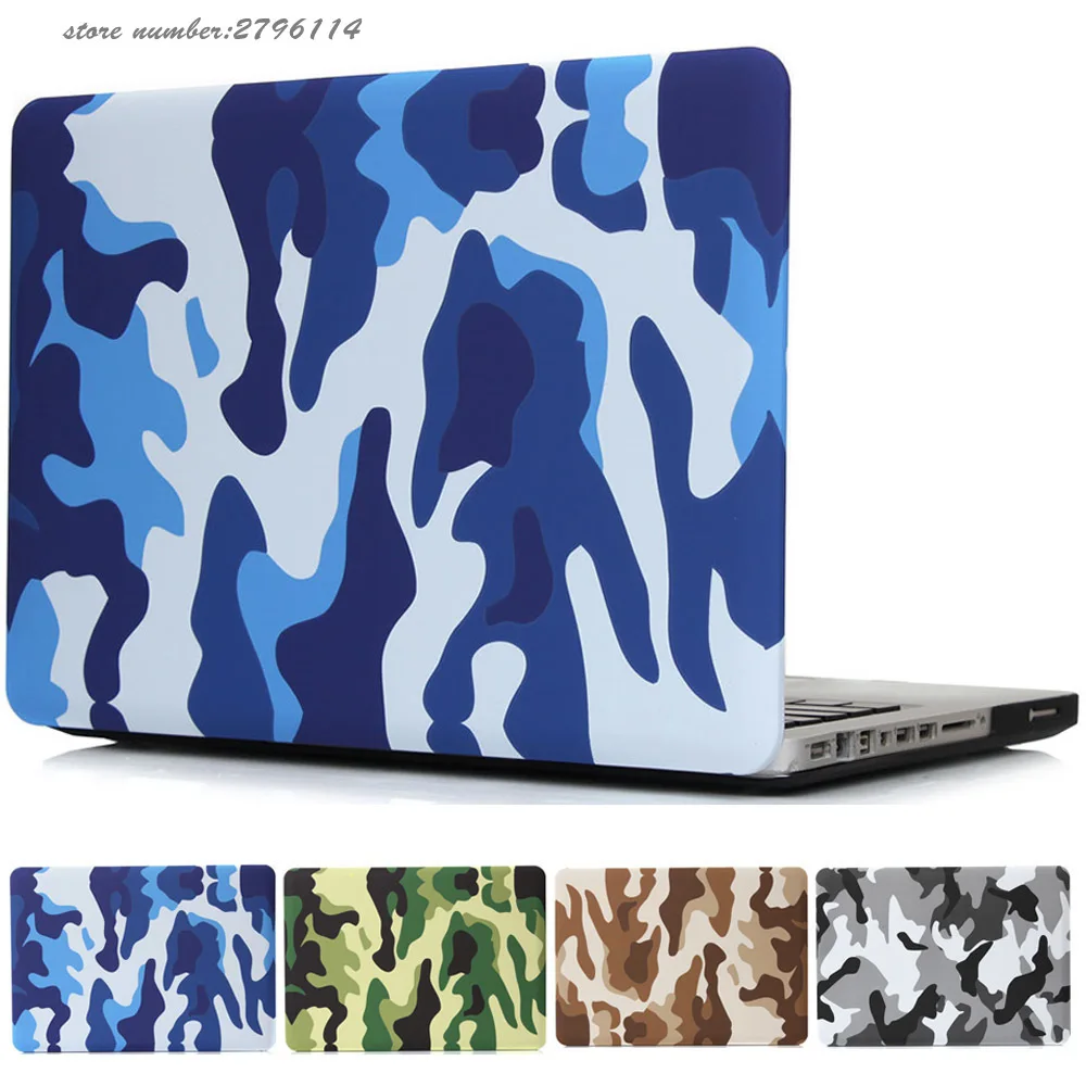 Камуфляжный чехол для ноутбука Macbook Touch ID Air 13 A1932 2018 Mac Pro Retina 12 15 3 4 bar A1706 A1707|Сумки и