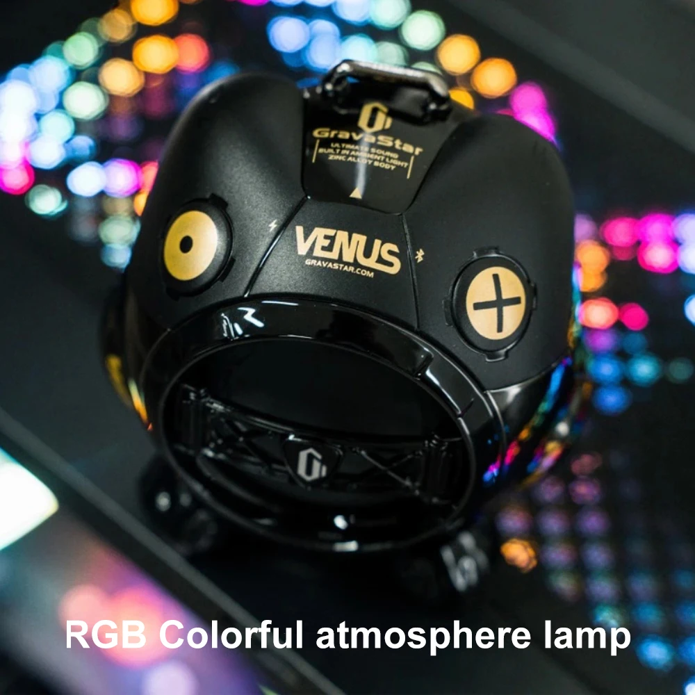 Продажа Bluetooth-Колонка KUMI G2 Gravastar Gravity Planet, Беспроводная портативная мини-колонка с низким уровнем звучания