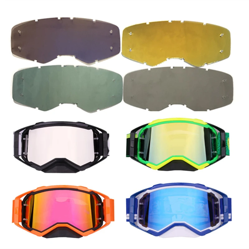 Высокое разрешение прозрачный золотой хромированный синий и черный мотокросса