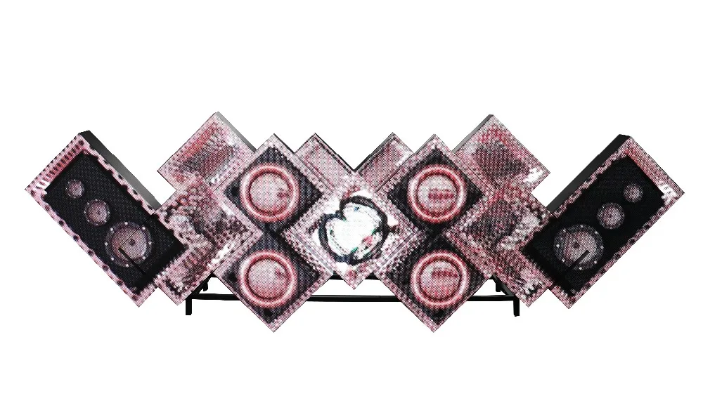 3D светодиодный экран для диджея | Электронные компоненты и принадлежности