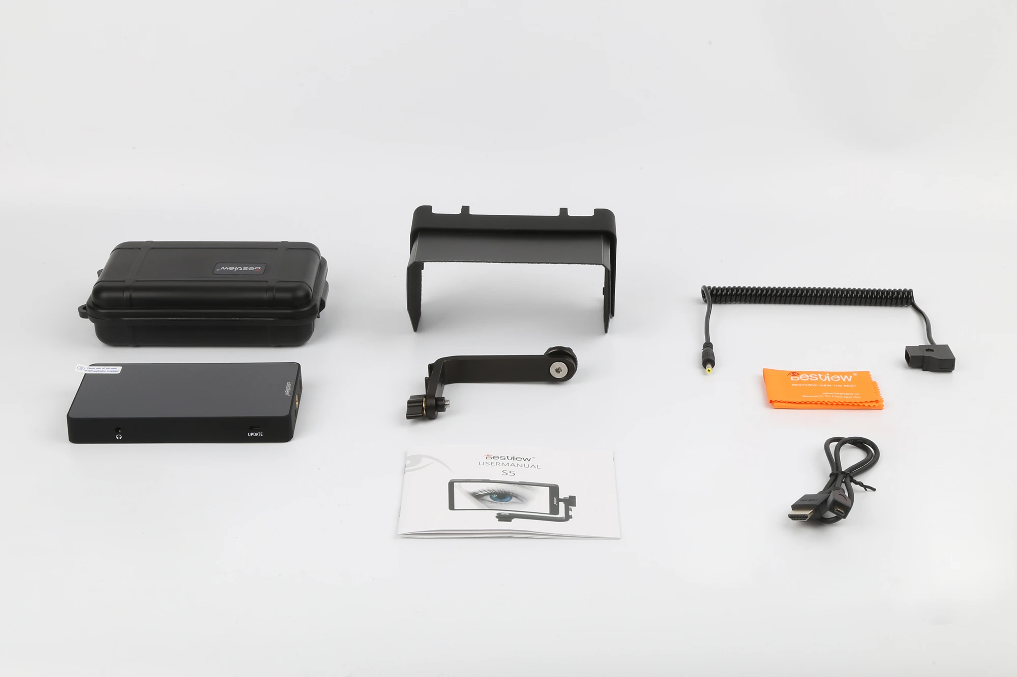 Портативный видеомонитор BESTVIEW S5 5 дюймов HD 19201080 IPS ЖК-экран поддержка 4K UHD DSLR