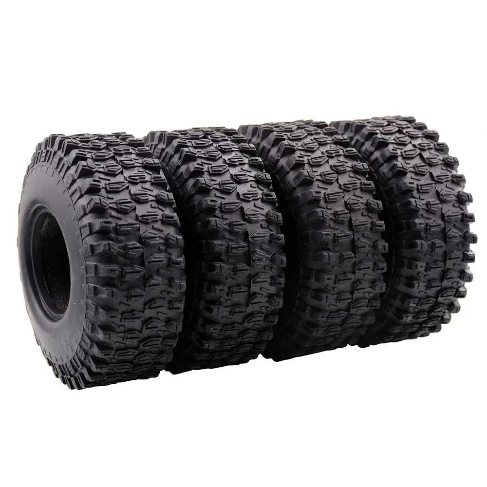 

4 шт. 120 мм 1,9 дюйма резиновые шины/колесные шины для 1:10 RC Rock Crawler Axial SCX10 90046 90047 D90 D110 TF2