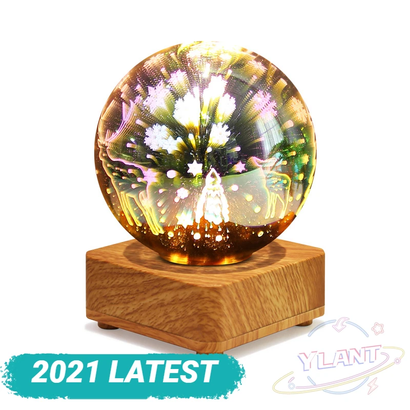 

YLANT 3D Night Light LED Table Lamp for Bedrooms Decoration Newest Cute Kids Birthday Christmas Party Toy Gift