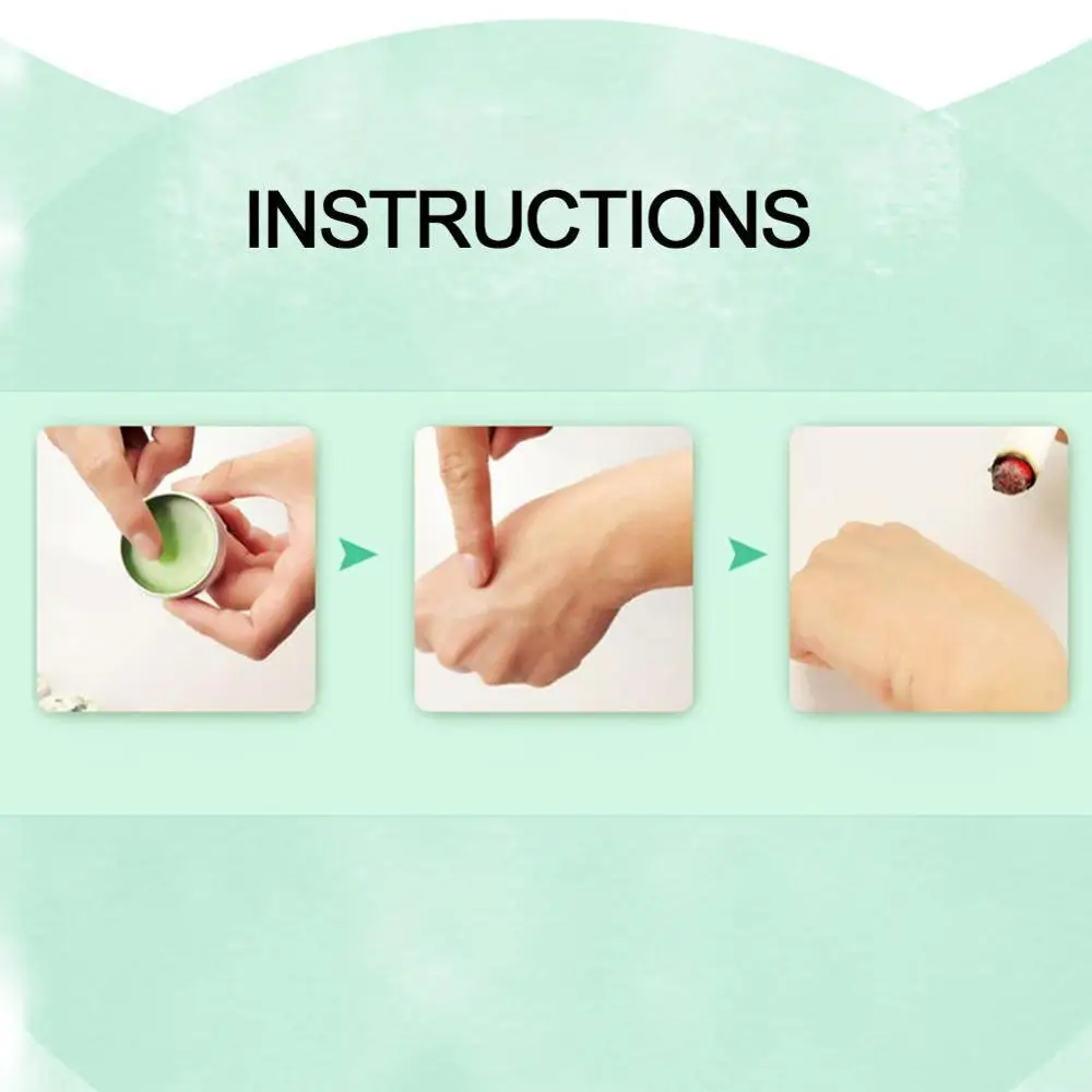 1 PCS 22g Herbal Moxa Essential Cream Relieve Itching Moxibustion Cream Oil Massage Relaxation Moxibustion Cream