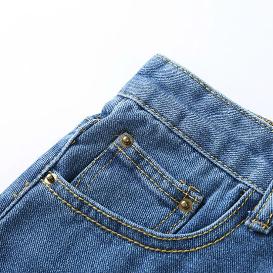 Повседневная джинсовая юбка DICLOUD женская летняя большого размера модная