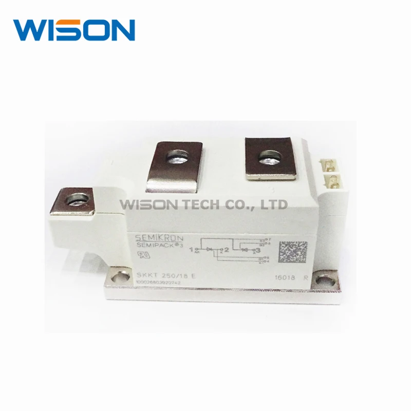 SKKT250/18E SKKT250/16E SKKT250/14E SKKT250/12E SKKT250/08E Бесплатная доставка Новый и оригинальный модуль тиристора