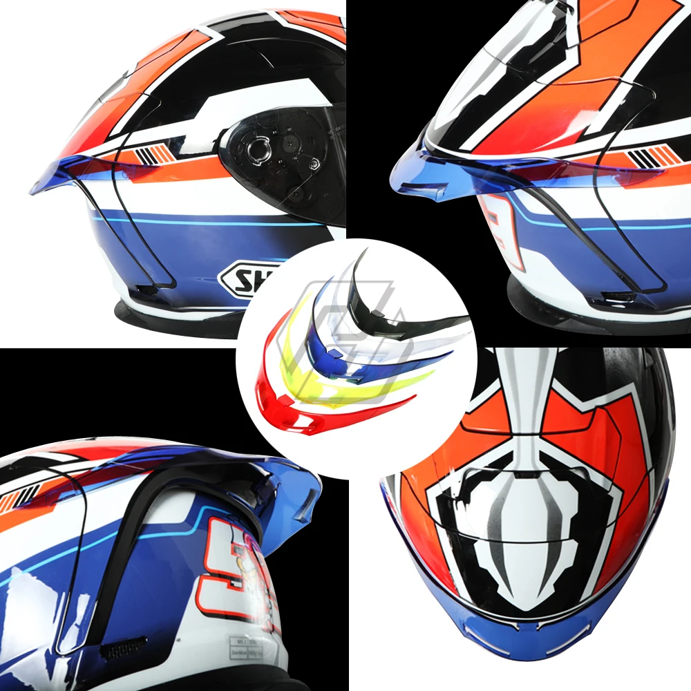 Задний спойлер для мотоциклетного шлема AX8 Для SHOEI X12 X14 Z7 GT AIR ARAI RX7X RX7 QJ|Шлемы| |