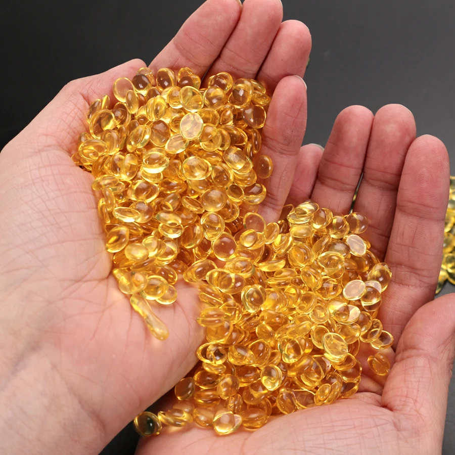 Недорогие кератиновые клей бусины Alileader Желтые итальянские гранулы кастрюля для