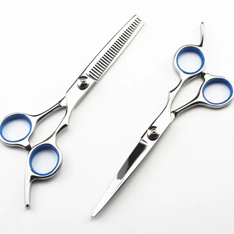 10 шт. профессиональные ножницы для стрижки волос набор парикмахерских ножниц