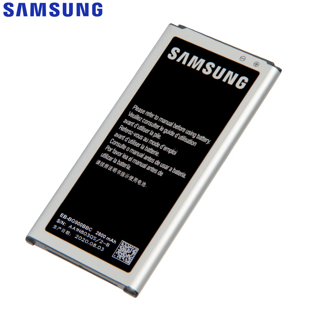 SAMSUNG оригинальный аккумулятор EB BG900BBE BG900BBC BG900BBU для Samsung Galaxy S5 SM G870A G900S/Мама/Папа/FD