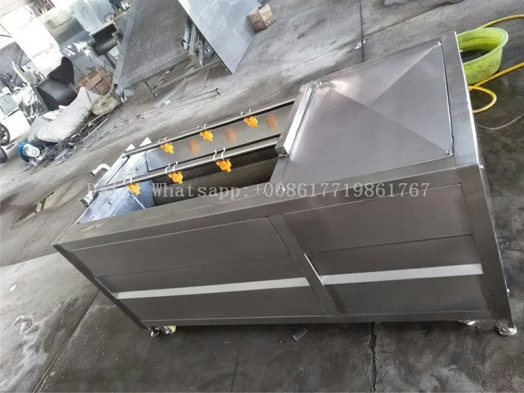 Коммерческая Машина для мытья и пилинга корней овощей фруктов сладкого