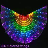 alas de led de danza del vientre lights el costume wing wings ball led colores del arc iris accesorios para actuacion en es