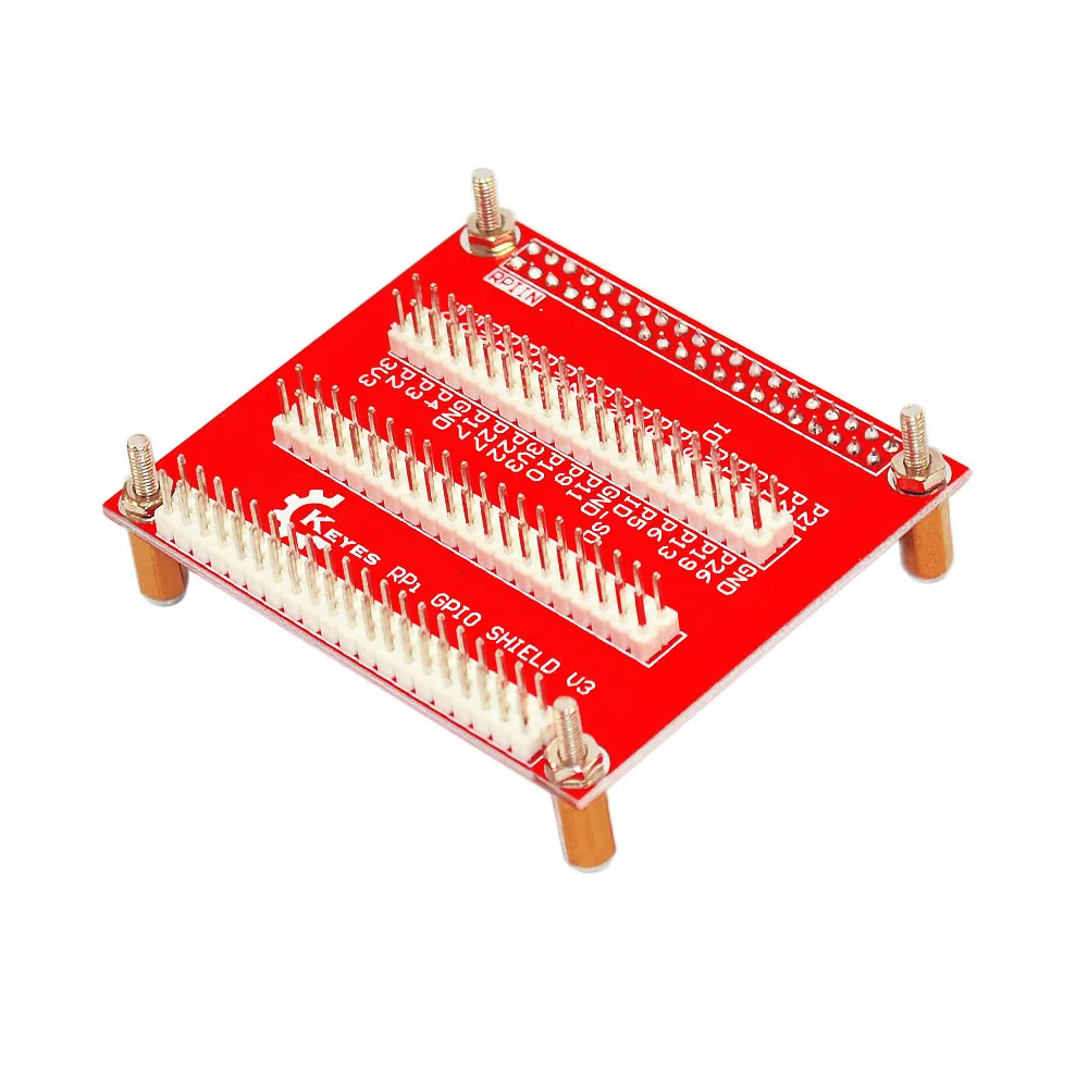 Для Raspberry PI GPIO многофункциональная Плата расширения V3 от 1 до 3 с медными колонными