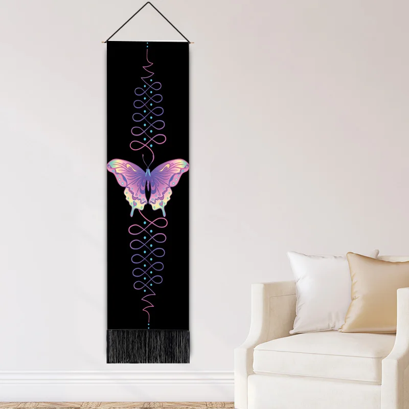 Красочный Лотос подвесная картина Datura настенный фон украшение Холст Гобелен