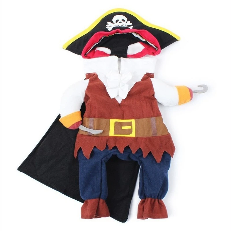 

Cute Pet Pirate Costume Two-legged Pet Clothes