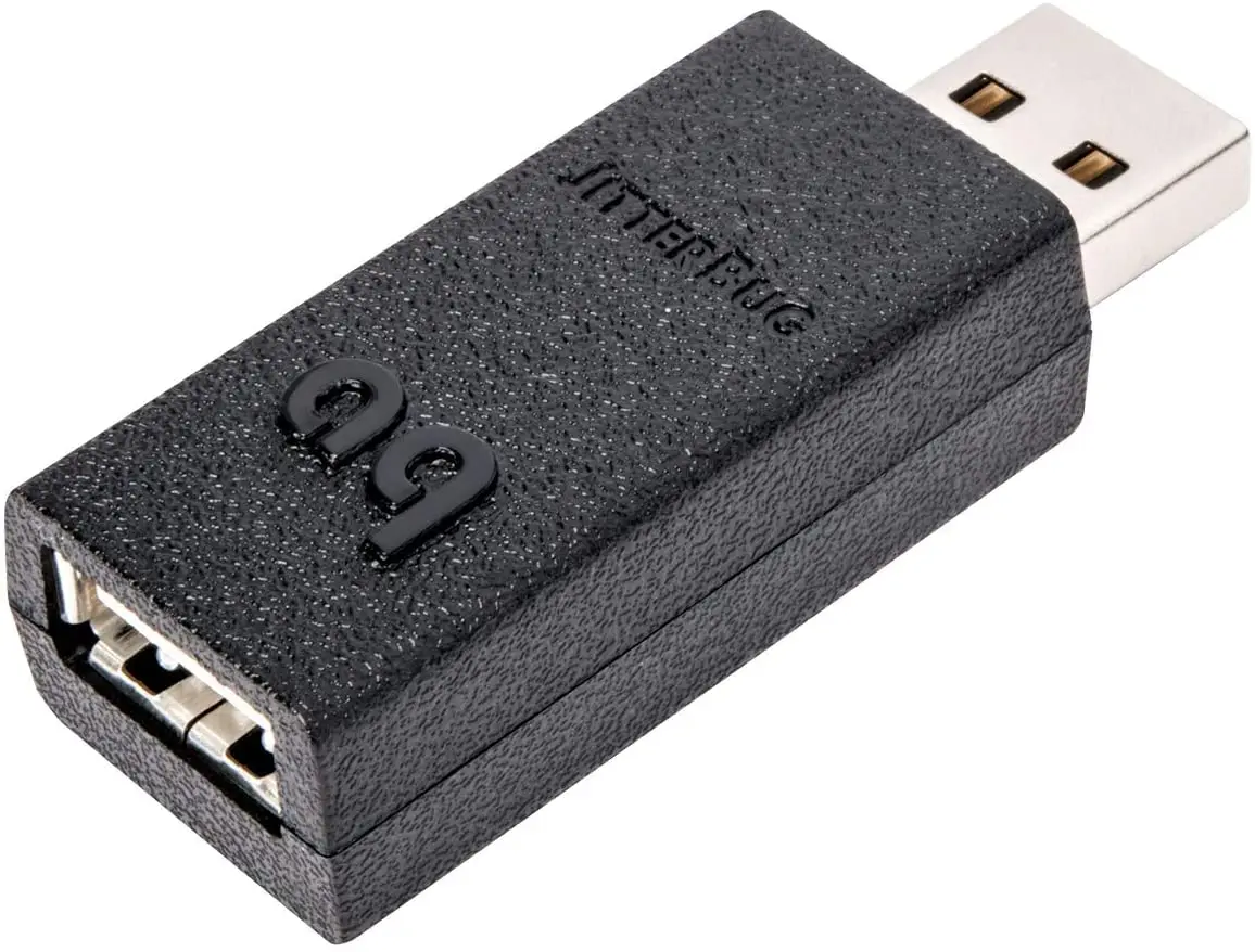 AudioQuest Jitterbug USB Filter Reduces the noise and ringing afflicting minimizes jitter packet errors vs shanling hiby topping