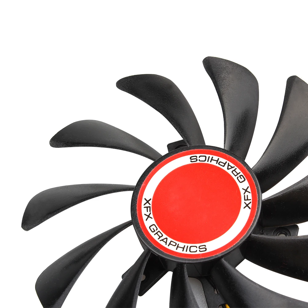 Вентилятор охлаждения для графической карты XFX AMD Radeon RX 580 584 588 RX580 RX584 RX588 2 шт./лот 95