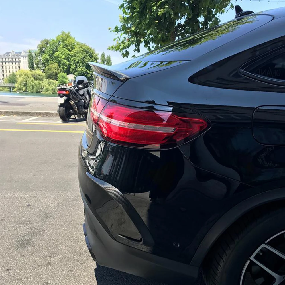 Углеродного волокна/FRP задний багажник спойлер крыло для Mercedes-Benz GLE класса GLE320 GLE400 GLE450 GLE500 спортивные 4 двери