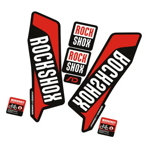 Front Fork Sticker for 2016 Rock Shox SID Waterproof Sticker MTB Sticker