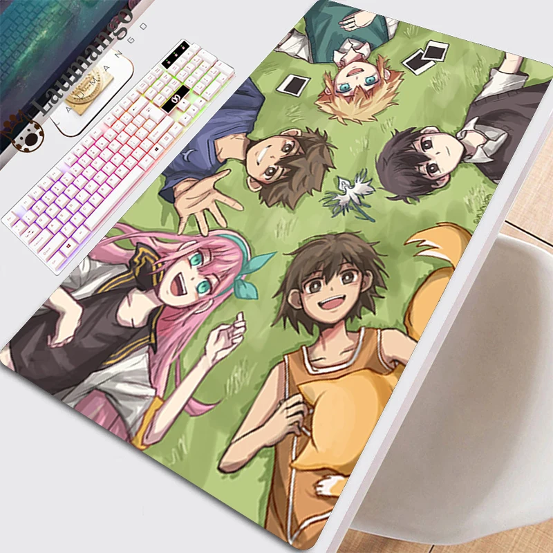 

Extended Pad Computer Mouse Keyboard Gaming Mat Kawaii Accessories Gamer Mousepad Company Mause Long Table Pads Kawaii Omori Pad
