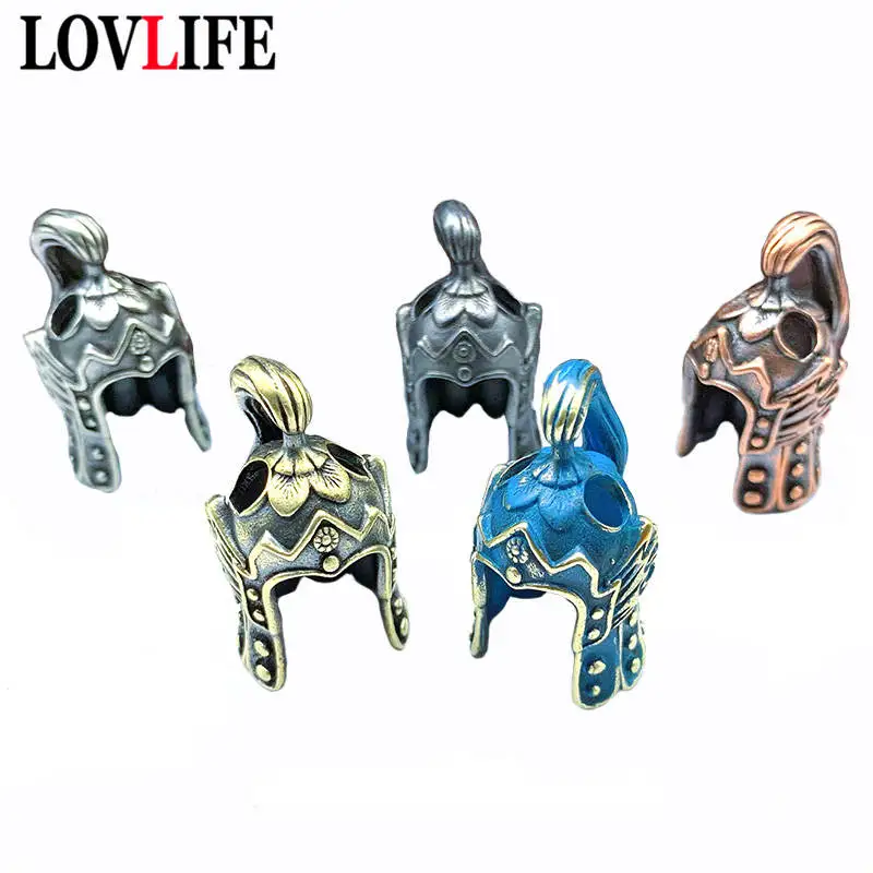 Маршал Древнего Китая Самурай нож для шлема ранние Подвески безделушки латунный